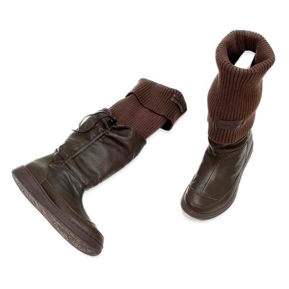 Rare‼️ EUC Fornarina Made in Italy Leather Sock Boots - Picture 8 of 10